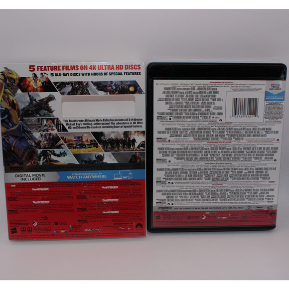Transformers: The Ultimate 5-Movie Collection (4K Ultra HD, Blu-ray) w/Slipcover - Picture 2 of 14